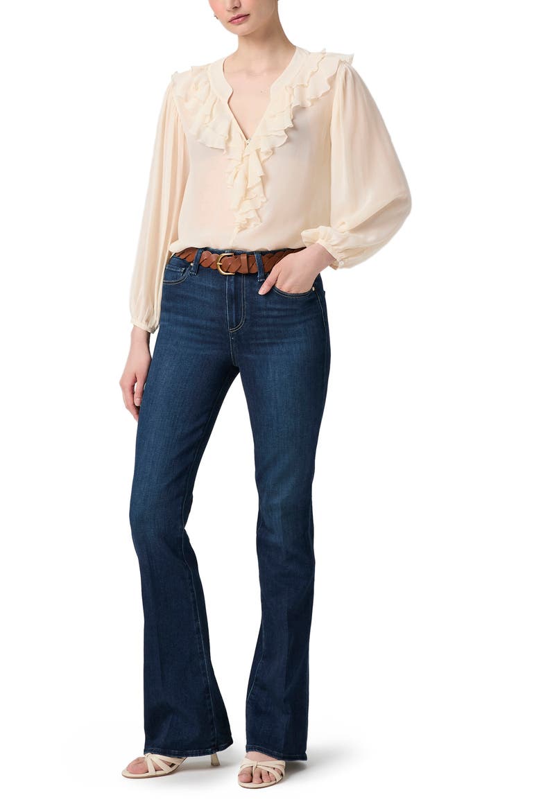 Laurel Canyon High Waist Bootcut Jeans, Alternate, color, BERLIN
