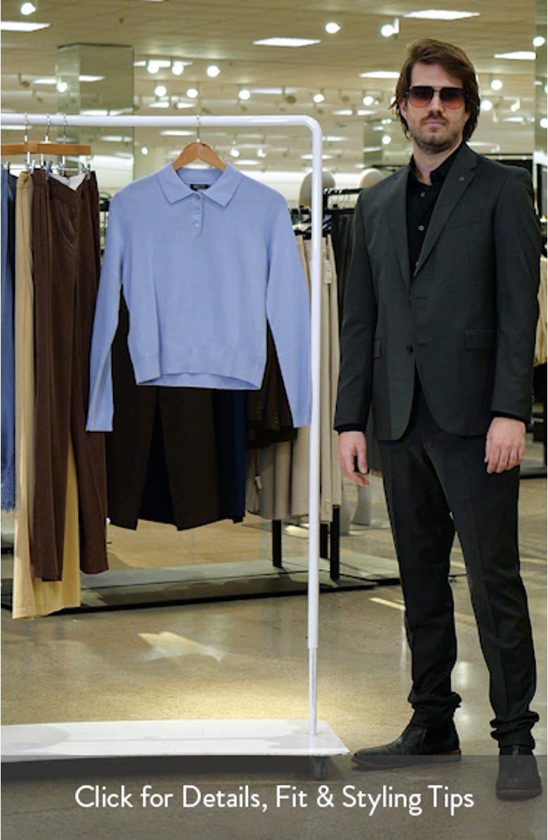 Wool & Cotton Polo Sweater, sales video thumbnail