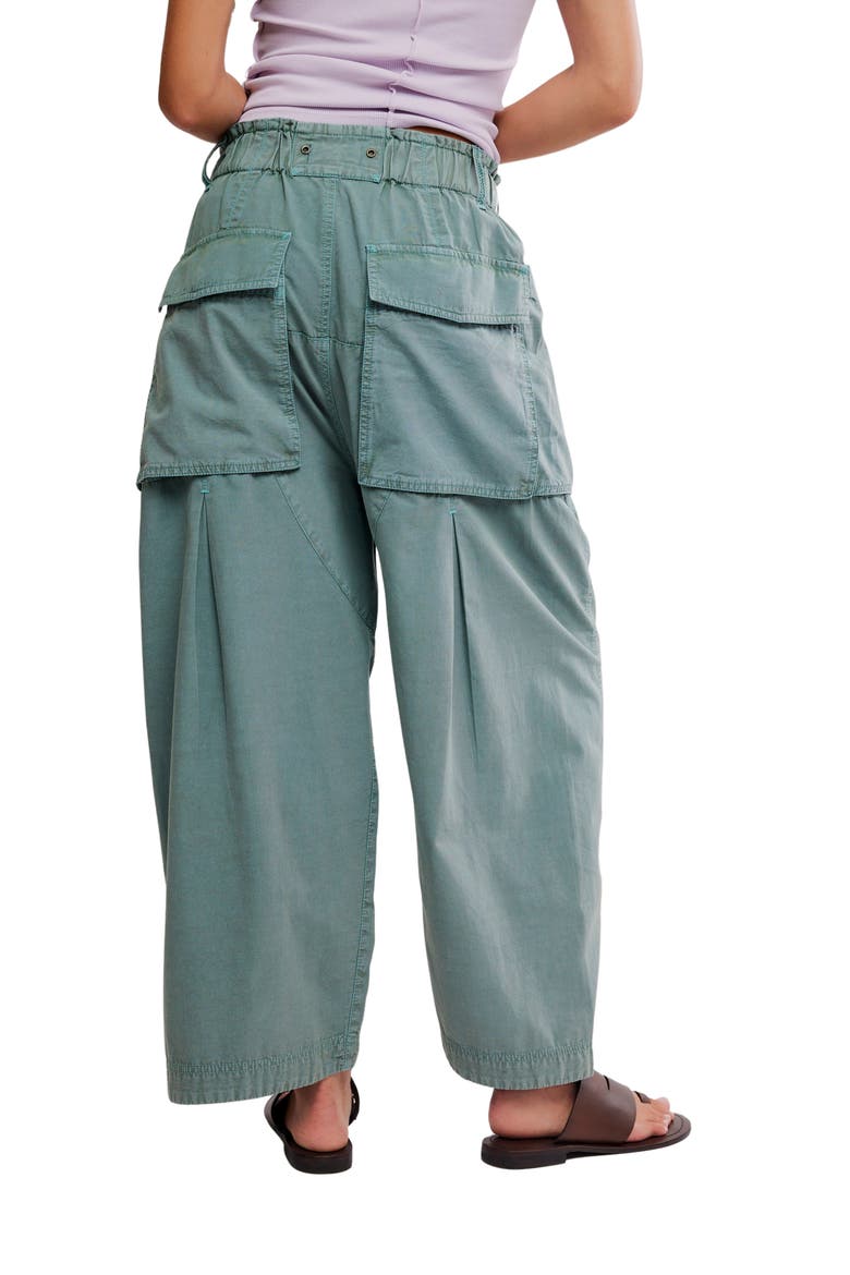 Costa Straight Leg Harem Pants, Alternate, color, STORMY SEA