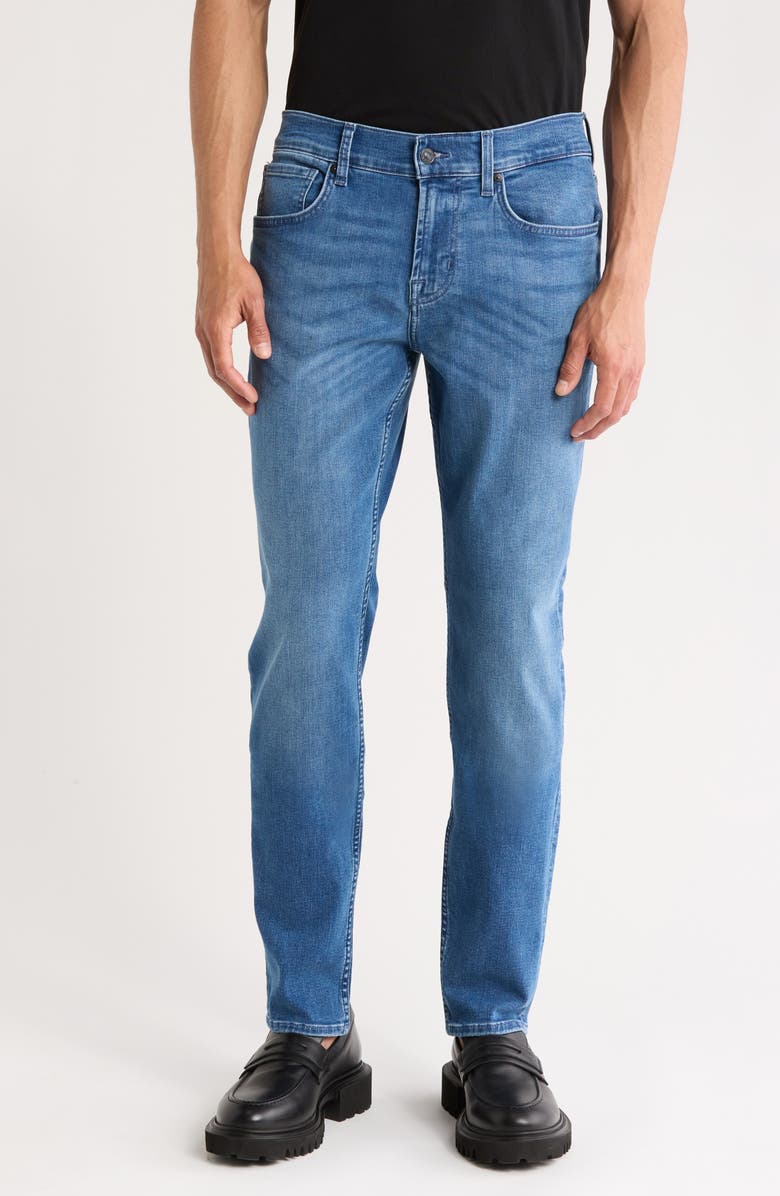 Seven Slimmy Tapered Leg Jeans, Main, color, 