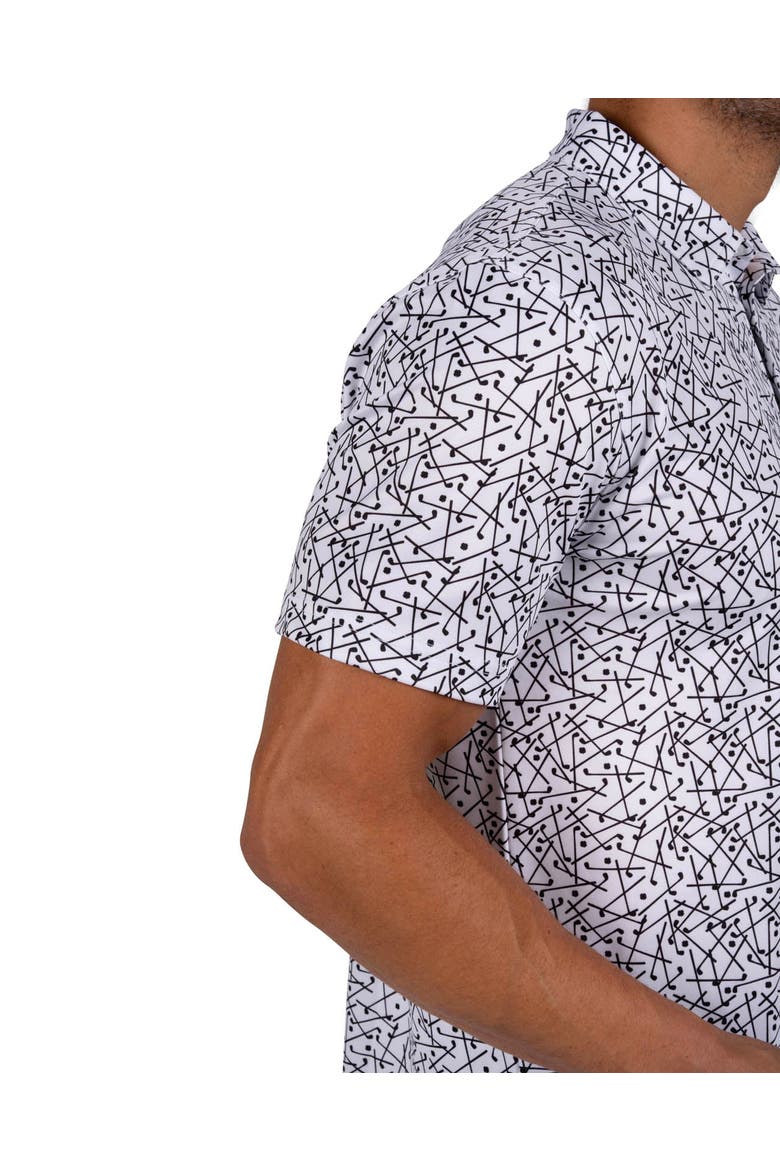 Lucky Swing Polo, Alternate, color, White
