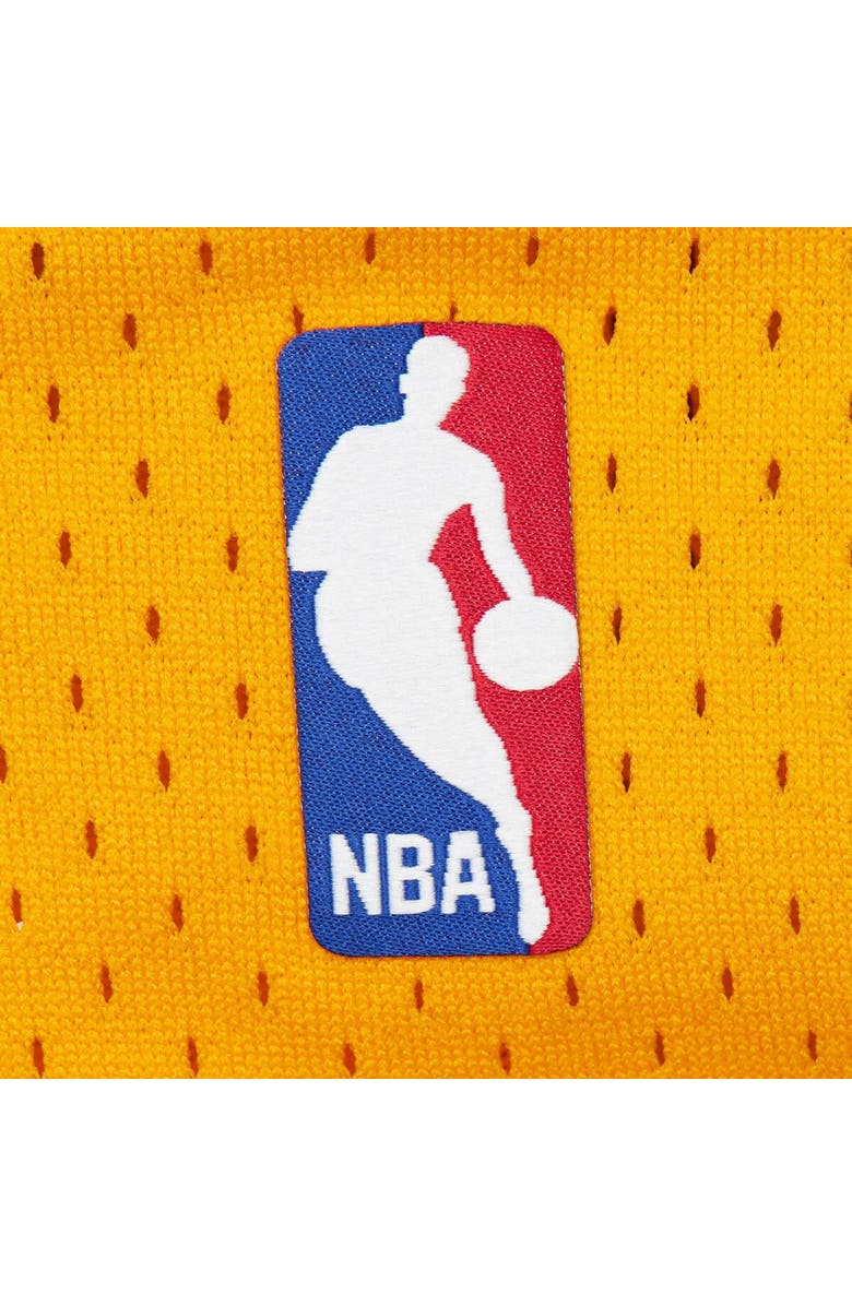 Mitchell & Ness Men's Mitchell & Ness Kevin Durant Yellow Seattle SuperSonics 2007/08 Hardwood Classics Swingman Throwback Jersey, Alternate, color,