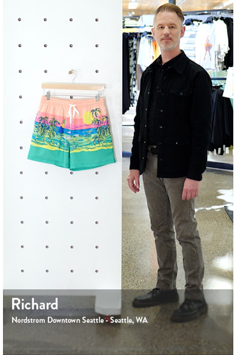 The Coastals 5.5-Inch Swim Trunks video