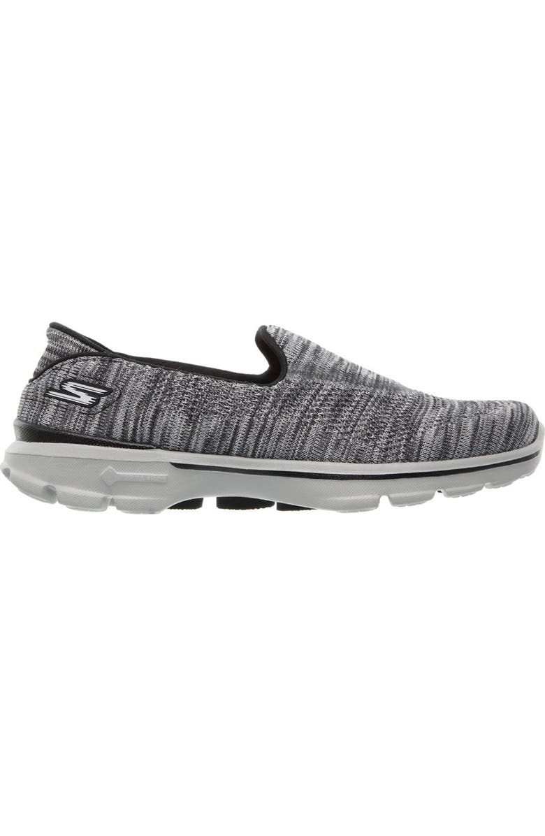 SKECHERS 'GOwalk 3 - FitKnit<sup>™</sup>' Slip-On Walking Shoe, Alternate, color,