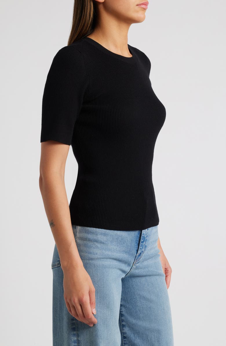 Rails Ari Rib Sweater, Alternate, color, Black