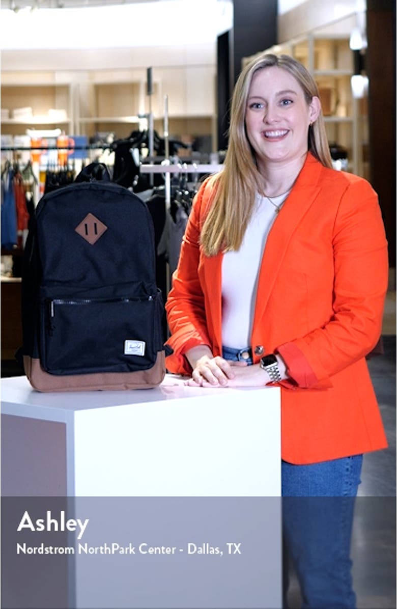 Kids' Heritage Recycled Polyester Backpack, sales video thumbnail