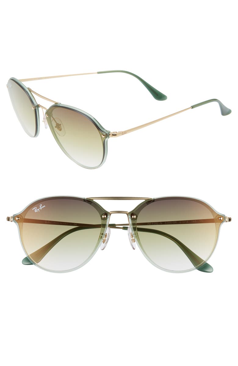 Ray-Ban 61mm Gradient Aviator Sunglasses, Main, color,