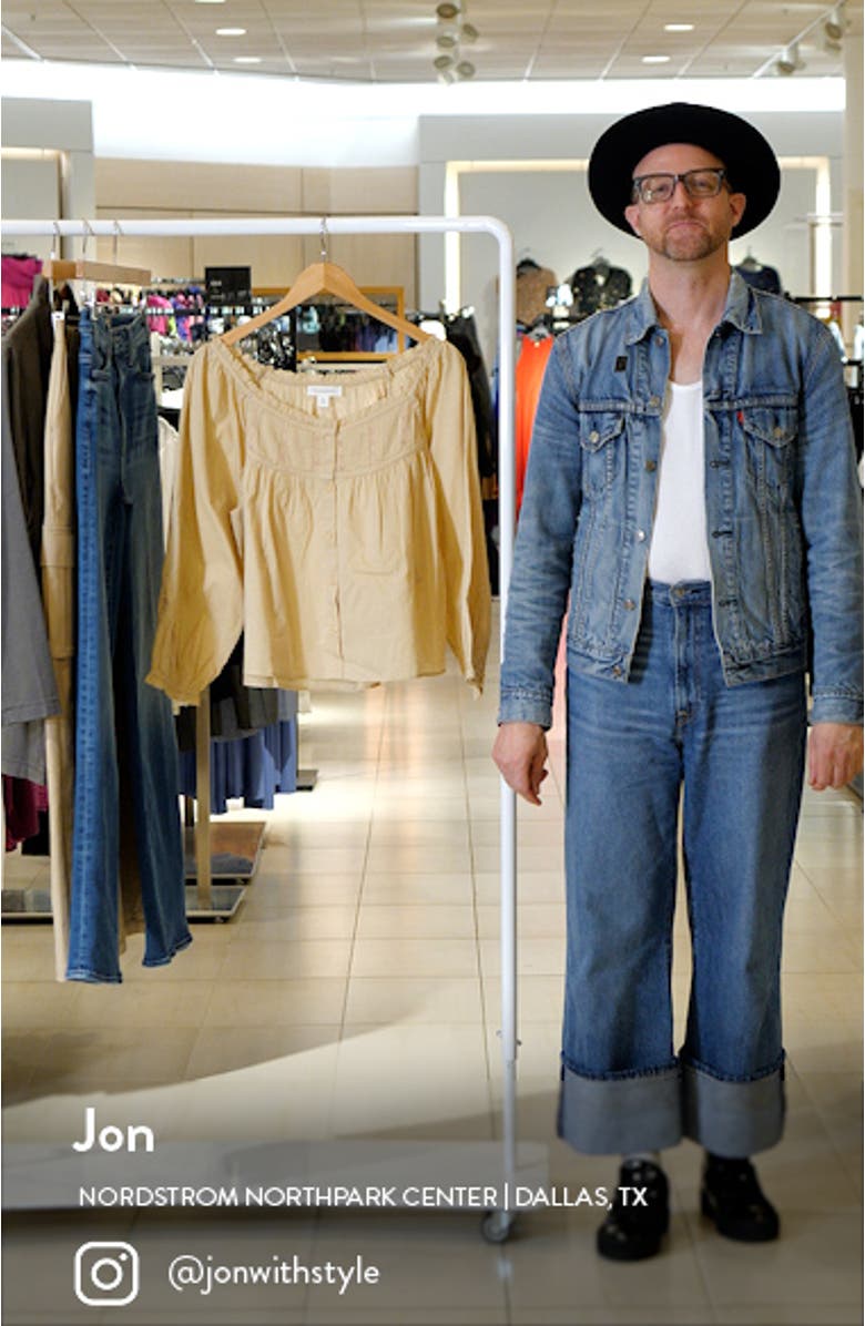 Ruffle & Lace Cotton Top, sales video thumbnail