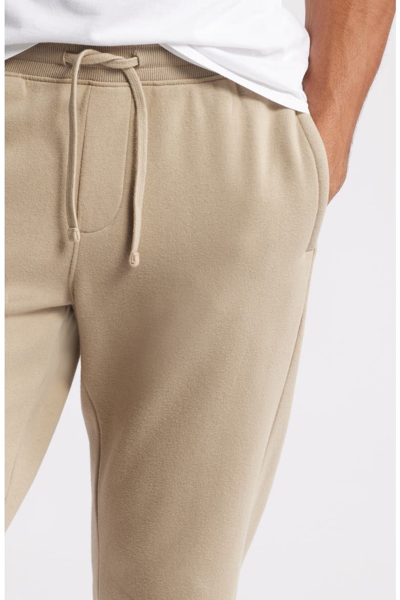 Cloud Fleece Straight Leg Sweatpants, Alternate, color, TAN ALUMINUM