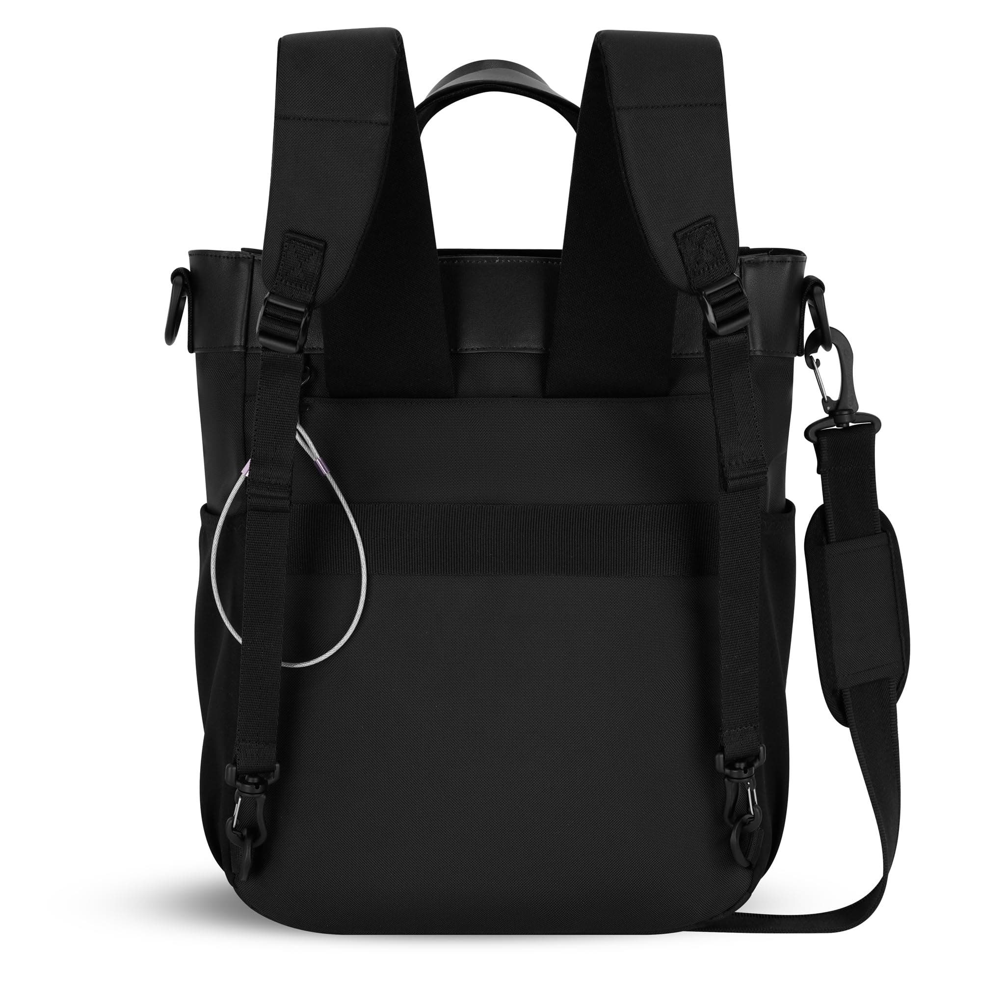 Sherpani Soleil Anti Theft Convertible Backpack, Fits 15 Inch Laptop, Alternate, color, Straw