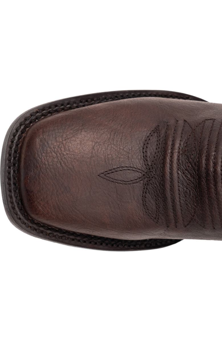 Ferrini Men's Chase Western Boot, Alternate, color, Chocolate