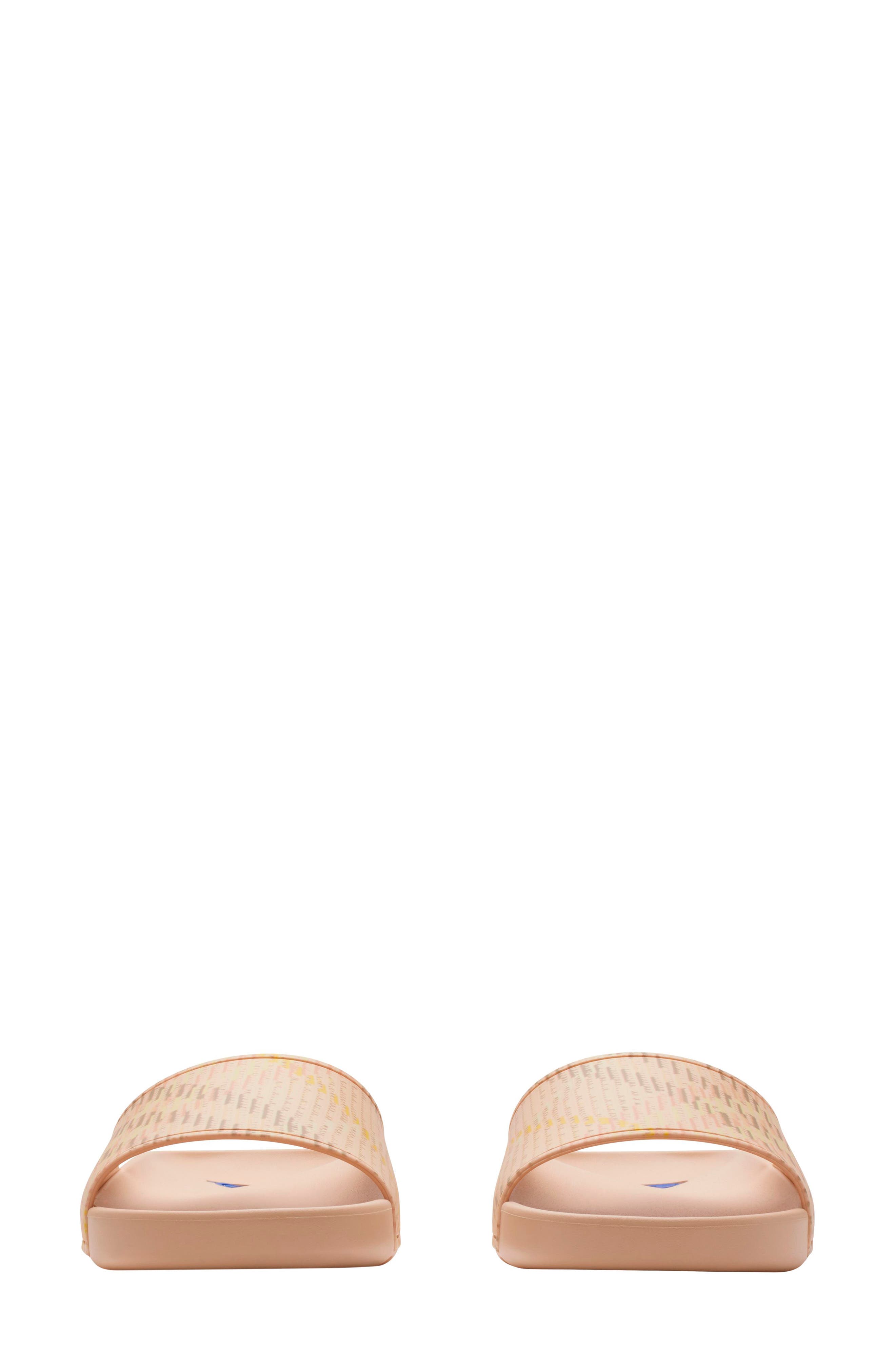 Burberry Dive Embossed Check Pool Slide Sandal, Alternate, color, 