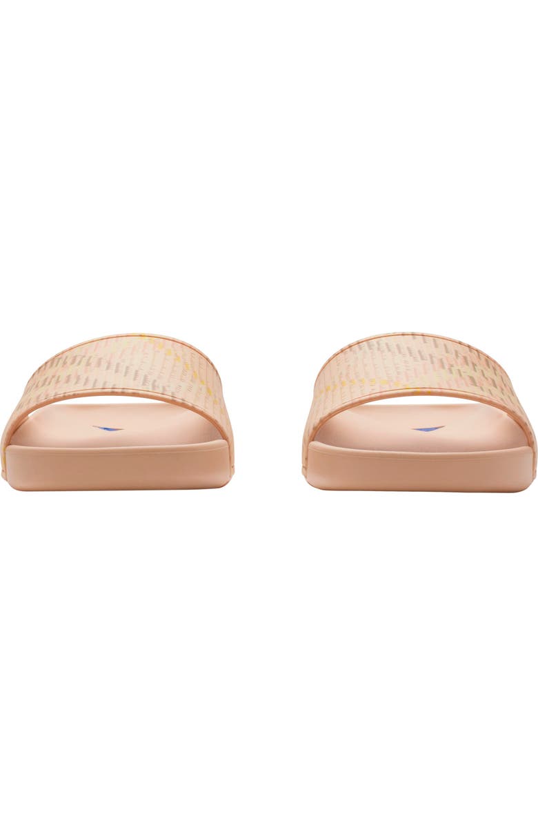 Burberry Dive Embossed Check Pool Slide Sandal, Alternate, color,