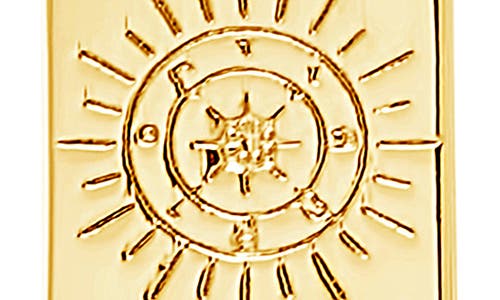 Sterling Forever Wheel Of Fortune Pendant Necklace In Gold
