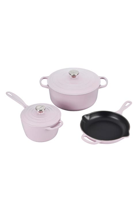 5-Piece Signature Enameled Cast Iron Cookware Set