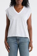 Nordstrom V-Neck Pima Cotton T-Shirt