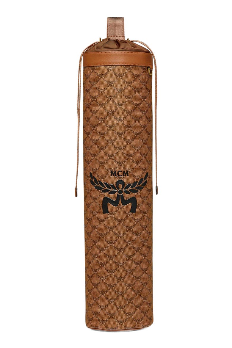 Ottomar Yoga Mat Holder in Lauretos, Main, color, COGNAC