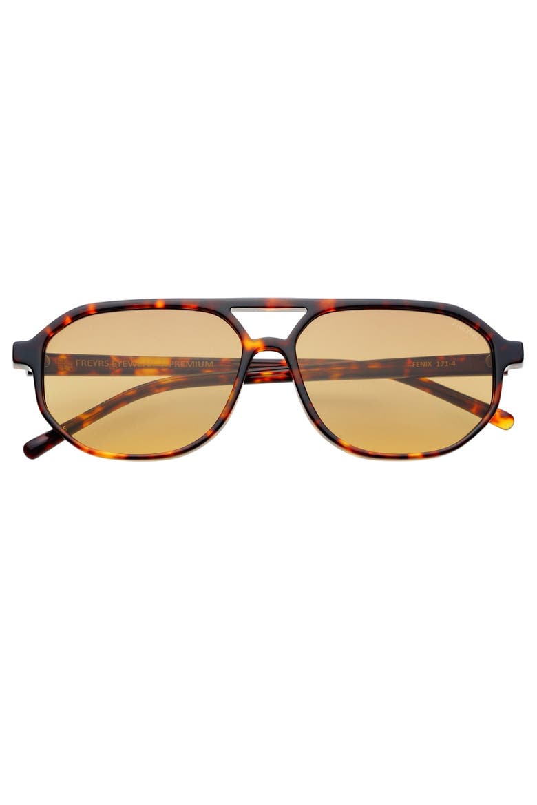 Fenix Aviator Sunglasses, Main, color, Brown