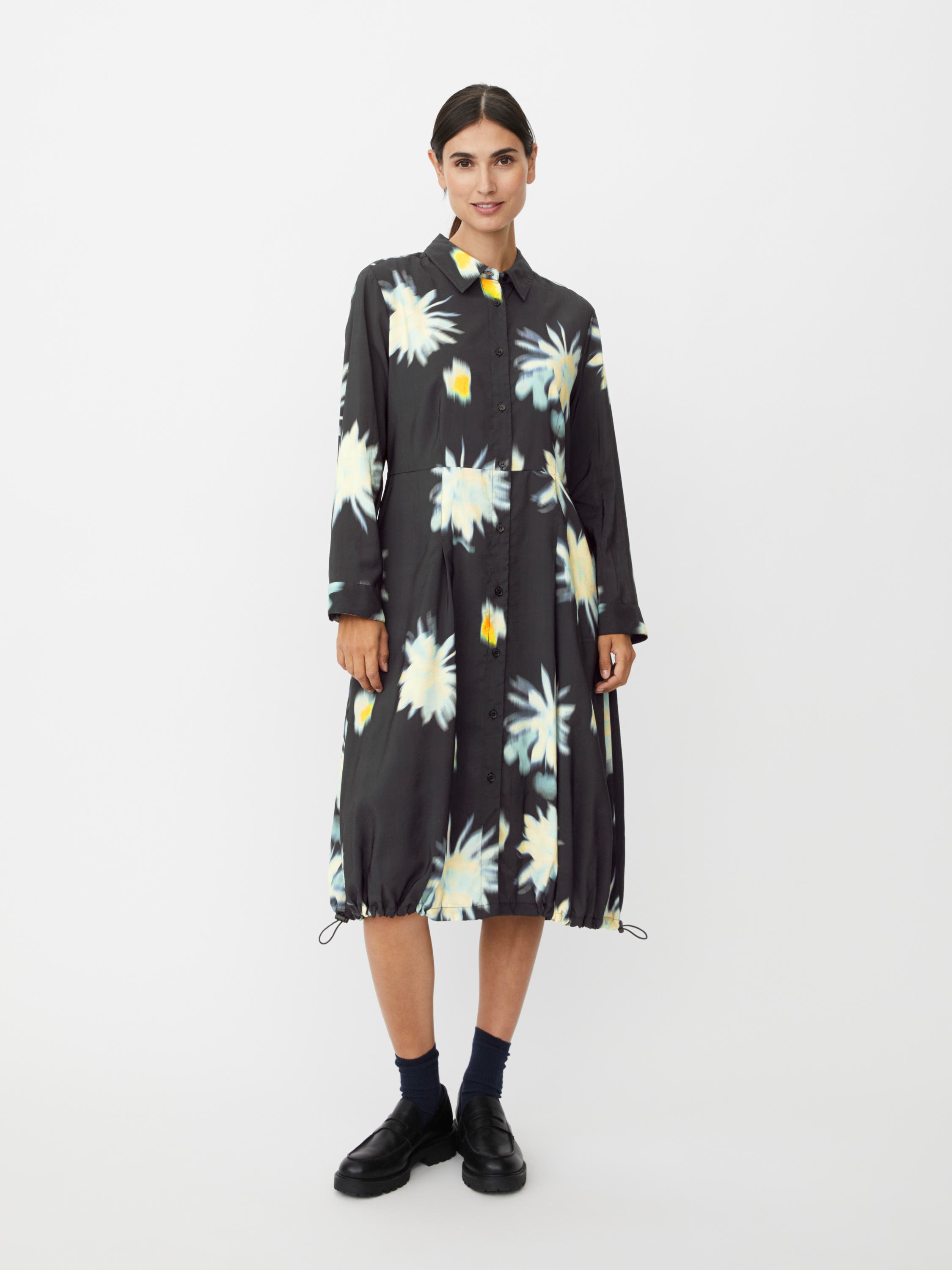 Masai Copenhagen Norivelle Long Sleeve Midi Dress | Nordstrom