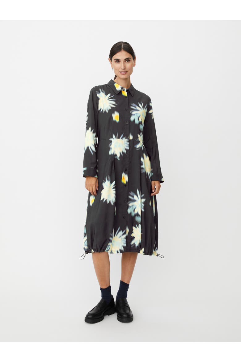Norivelle Long Sleeve Midi Dress, Main, color, Muted Lime