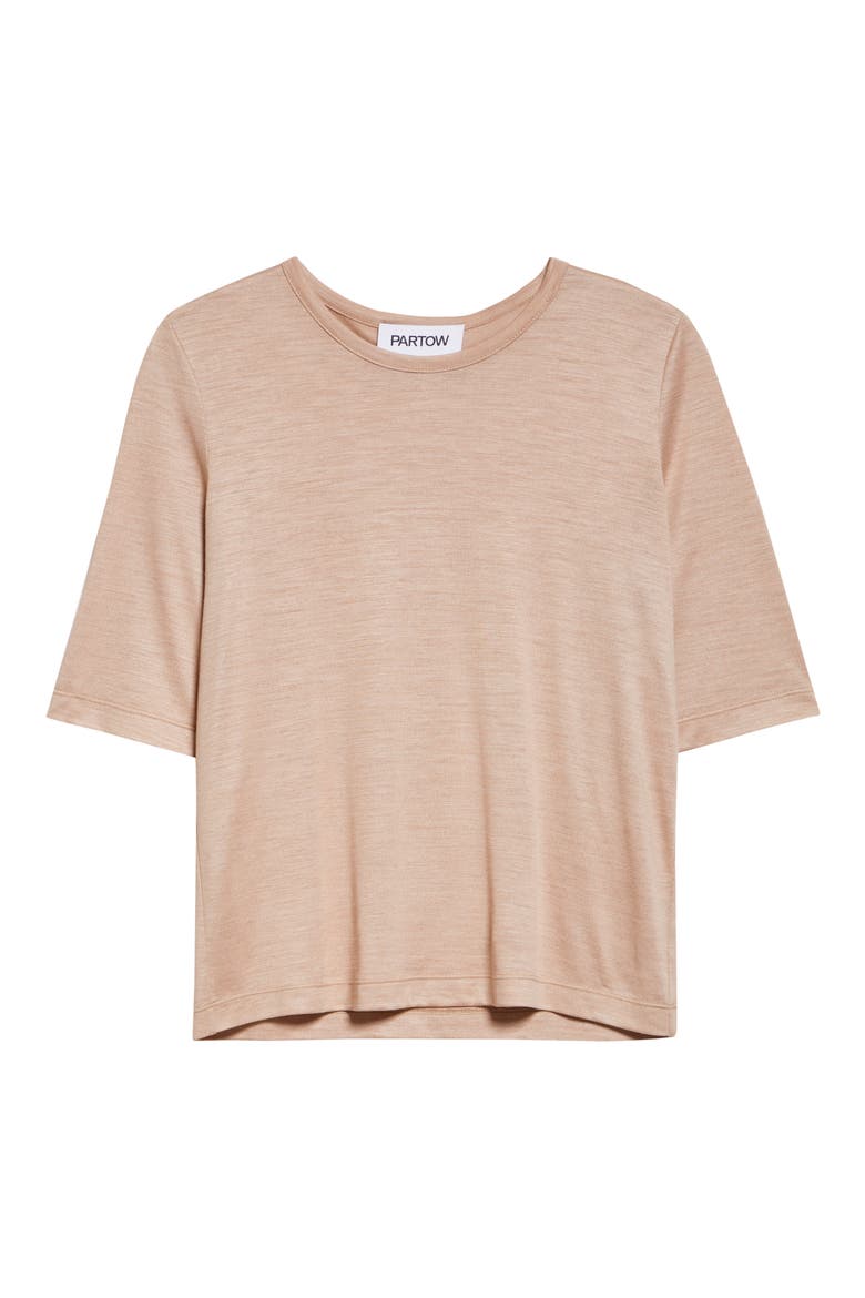 Parker Modal & Cashmere T-Shirt, Main, color, BLUSH