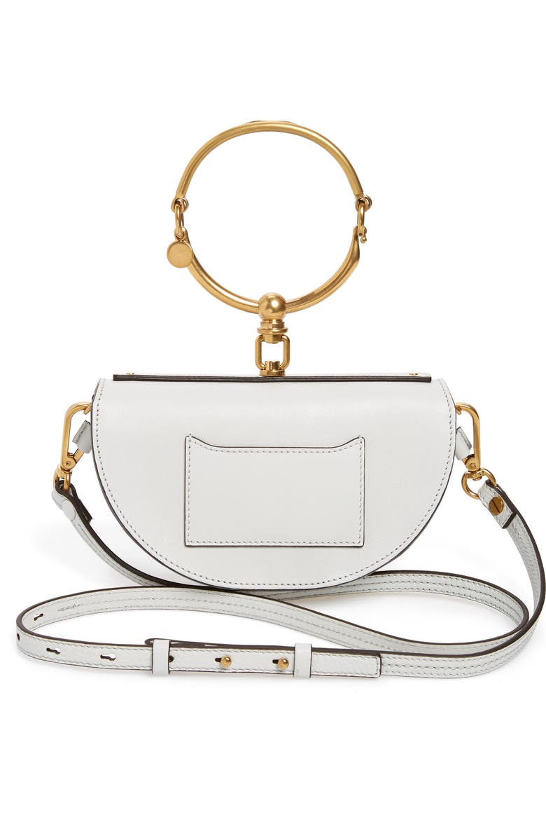 Chloé Small Nile Bracelet Calfskin Leather Minaudiere, Alternate, color,