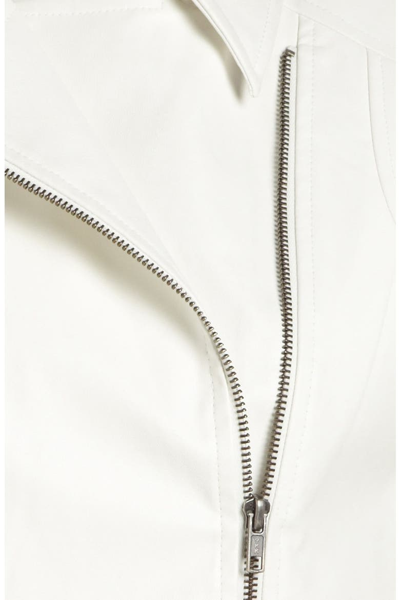 Faux Leather Vest, Alternate, color, WHITE