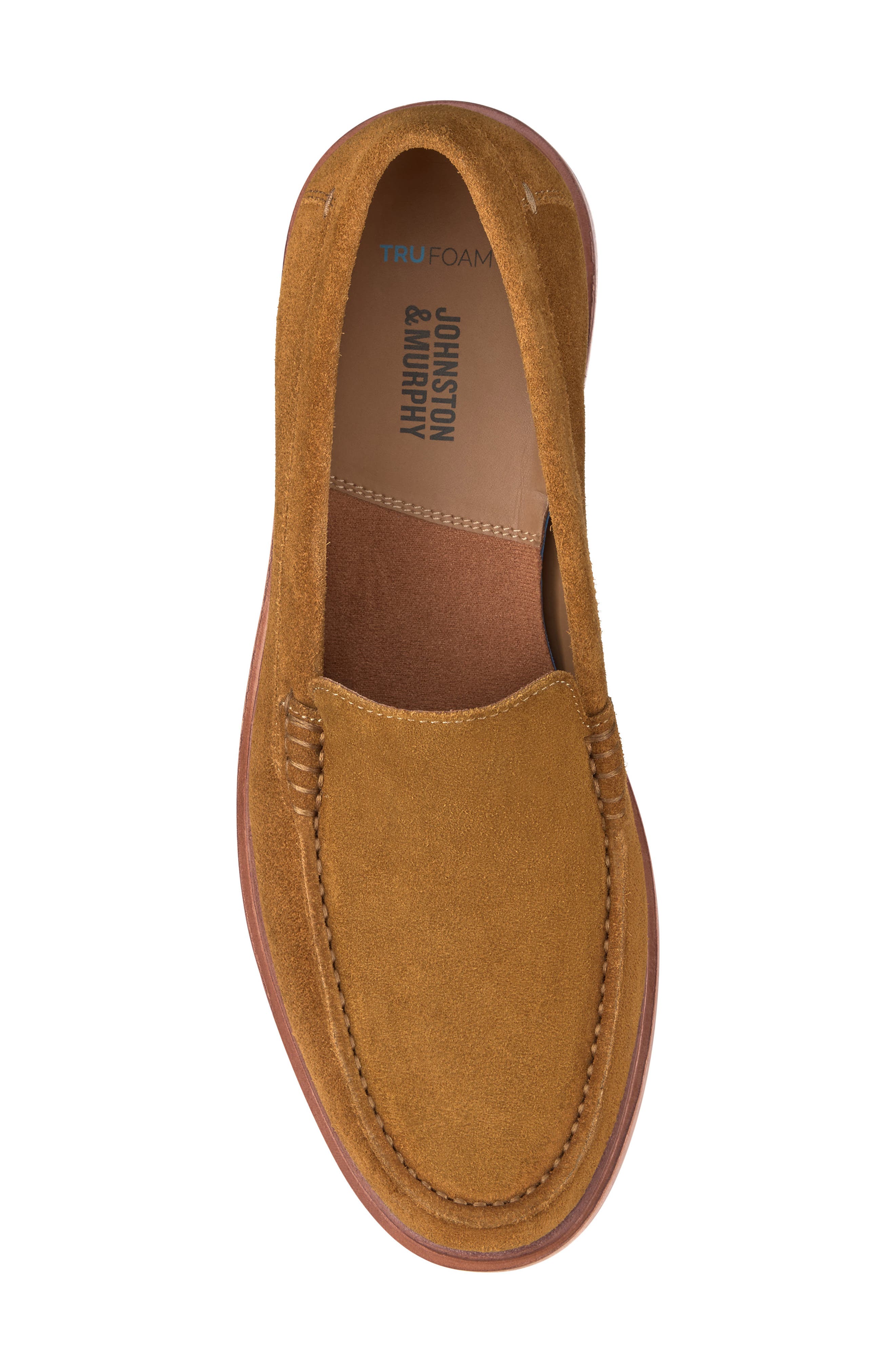 Lyles Suede Loafer, Alternate, color, SNUFF SUEDE