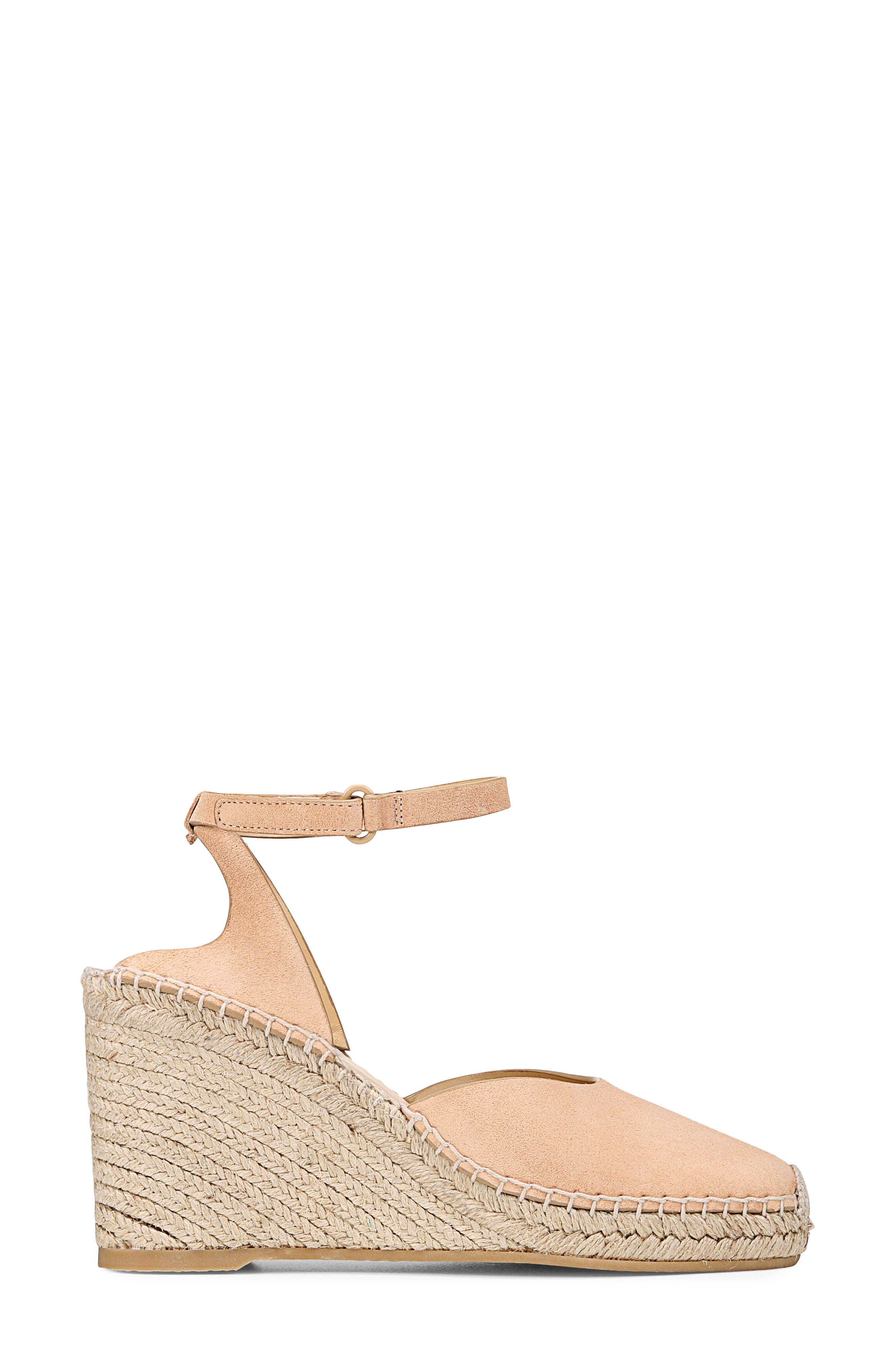 Vince Cecilia Ankle Strap Espadrille Wedge, Alternate, color, 