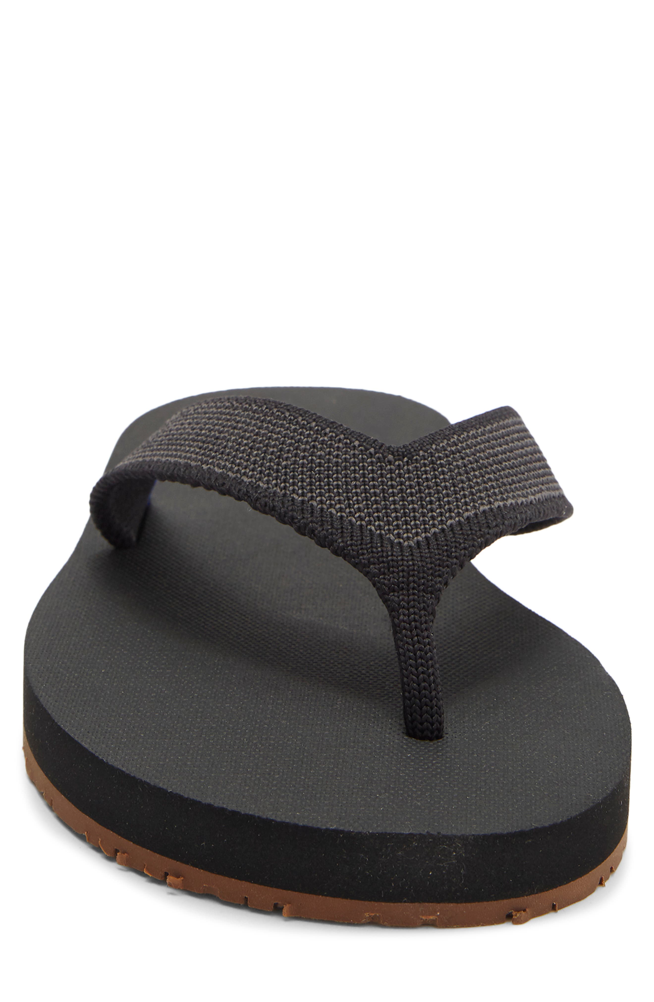 Flip Flop Sandal, Alternate, color, BLACK