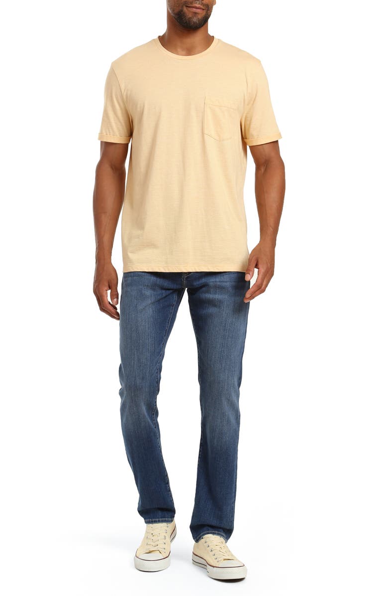 Mavi Jeans Jake Slim Fit Jeans, Alternate, color, Indigo Brushed