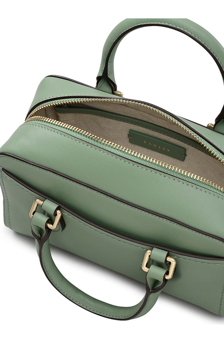 Radley Mini Portland Way Zip Top Handle Bag, Alternate, color, Pistachio