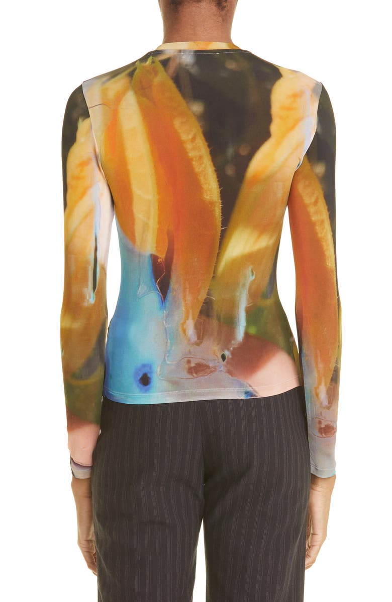 Paloma Wool Fin de Ao Pez Print Long Sleeve Knit Top, Alternate, color,