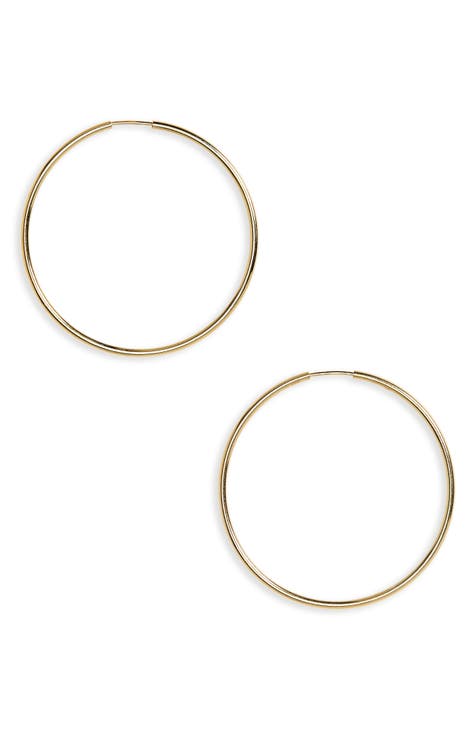 Sterling Silver Hoop Earrings Nordstrom