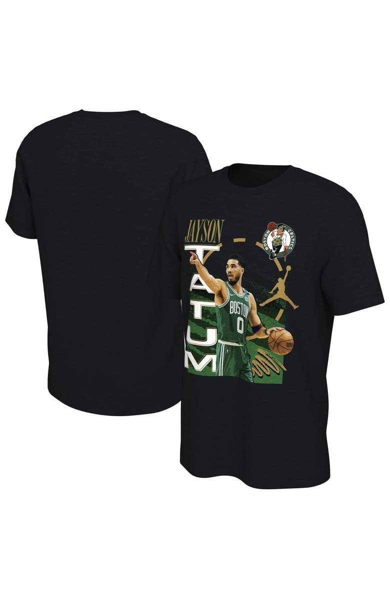 Jordan Brand Men's Jordan Brand Jayson Tatum Black Boston Celtics Player T-Shirt, Alternate, color, Black