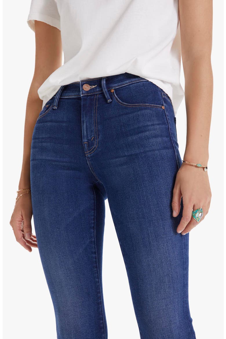Frayed Flare Jeans, Alternate, color, HOME MOVIES