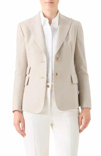 Hans Pepita Houndstooth Cashmere Jacket