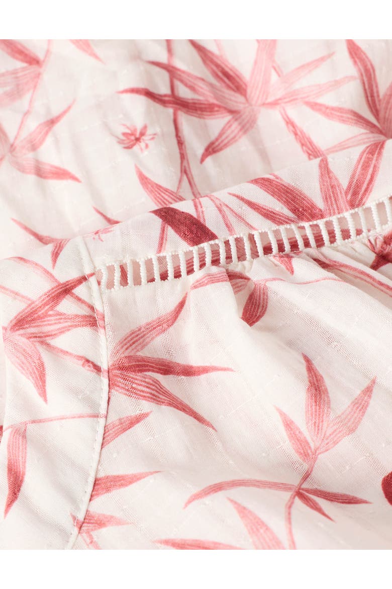 Tropical Bird Textured Shirt, Alternate, color, Pink/Multi