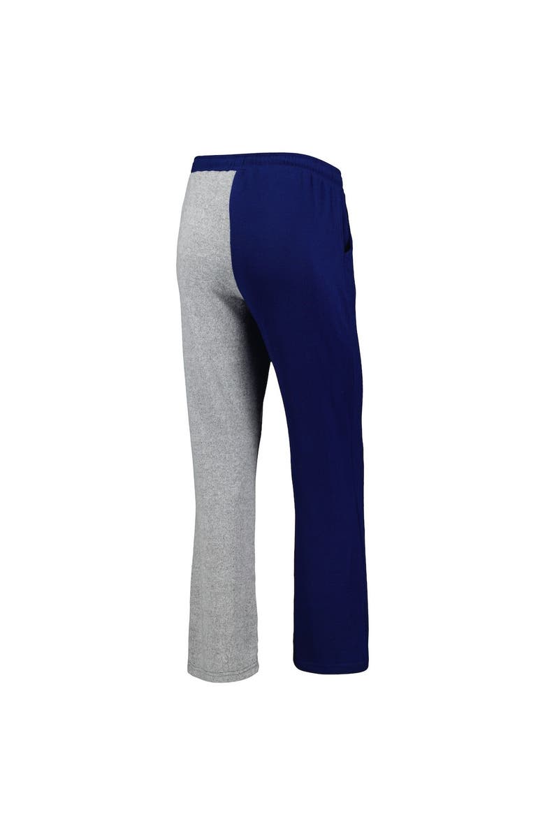 ZOOZATZ Women's ZooZatz Navy/Gray Penn State Nittany Lions Colorblock Cozy Tri-Blend Lounge Pants, Alternate, color, Navy
