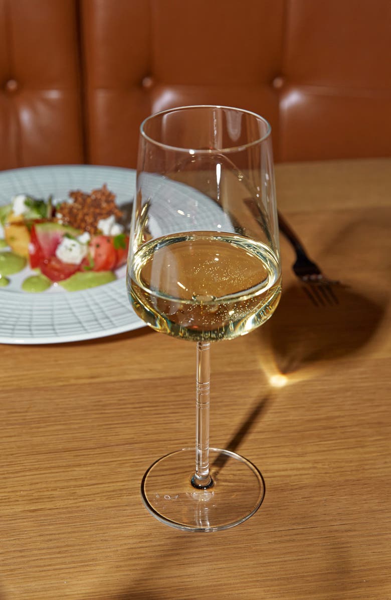 Fortessa Journey Set of 6 White Wine Glasses, Alternate, color, Clear