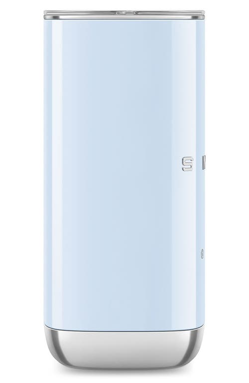 Smeg Mini Milk Frother In Blue