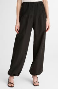 Vince Pintuck Detail Balloon Pants