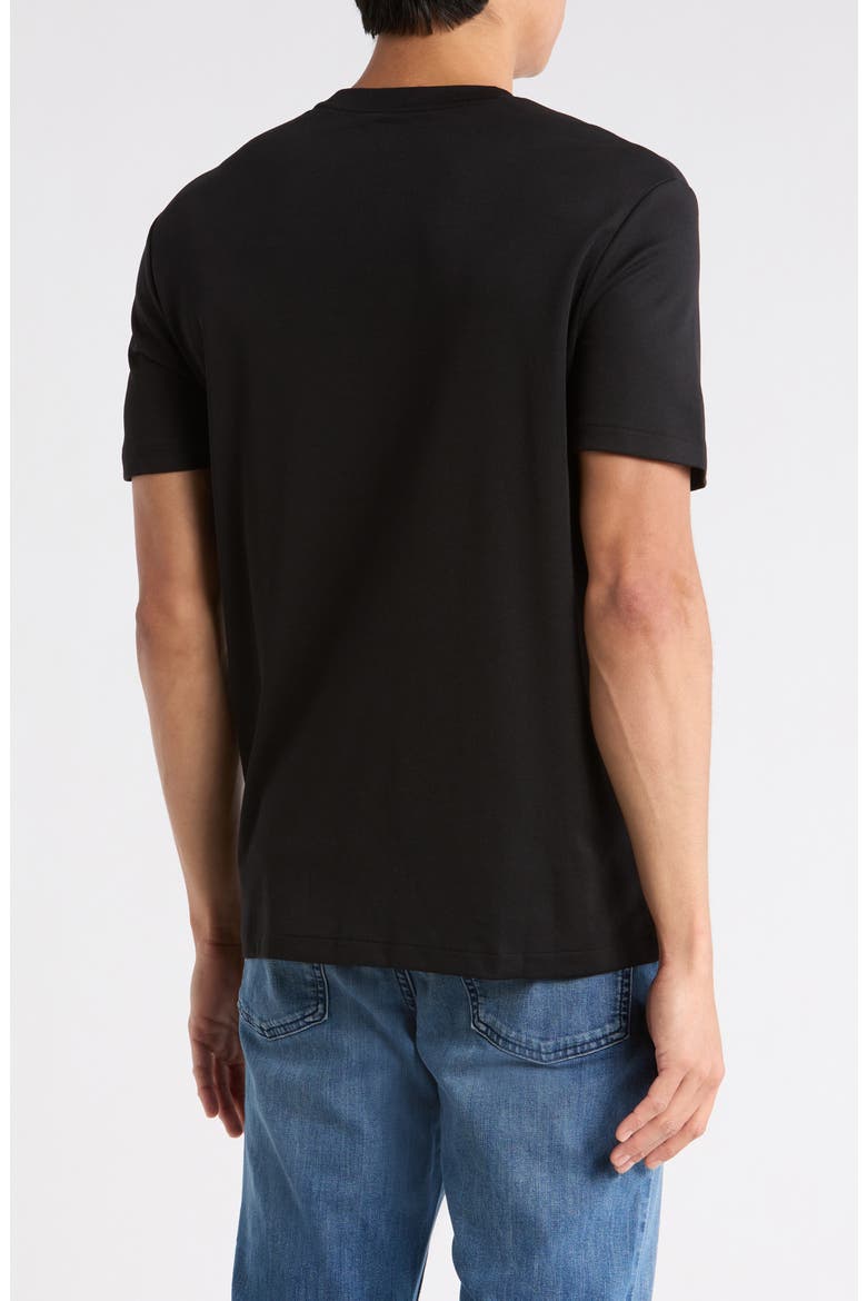 Logo Tape Performance T-Shirt, Alternate, color, BLACK