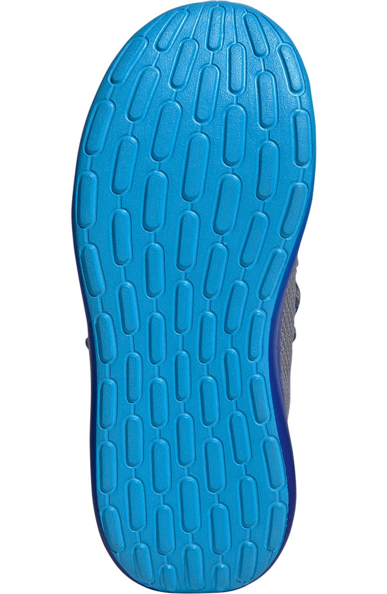 adidas Kids' Lite Racer Adapt 7.0 Sneaker, Alternate, color, Grey Aquamarine/ Blue