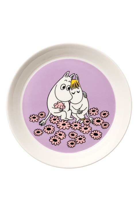 Sweet Moomin 7.5-Inch Porcelain Plate