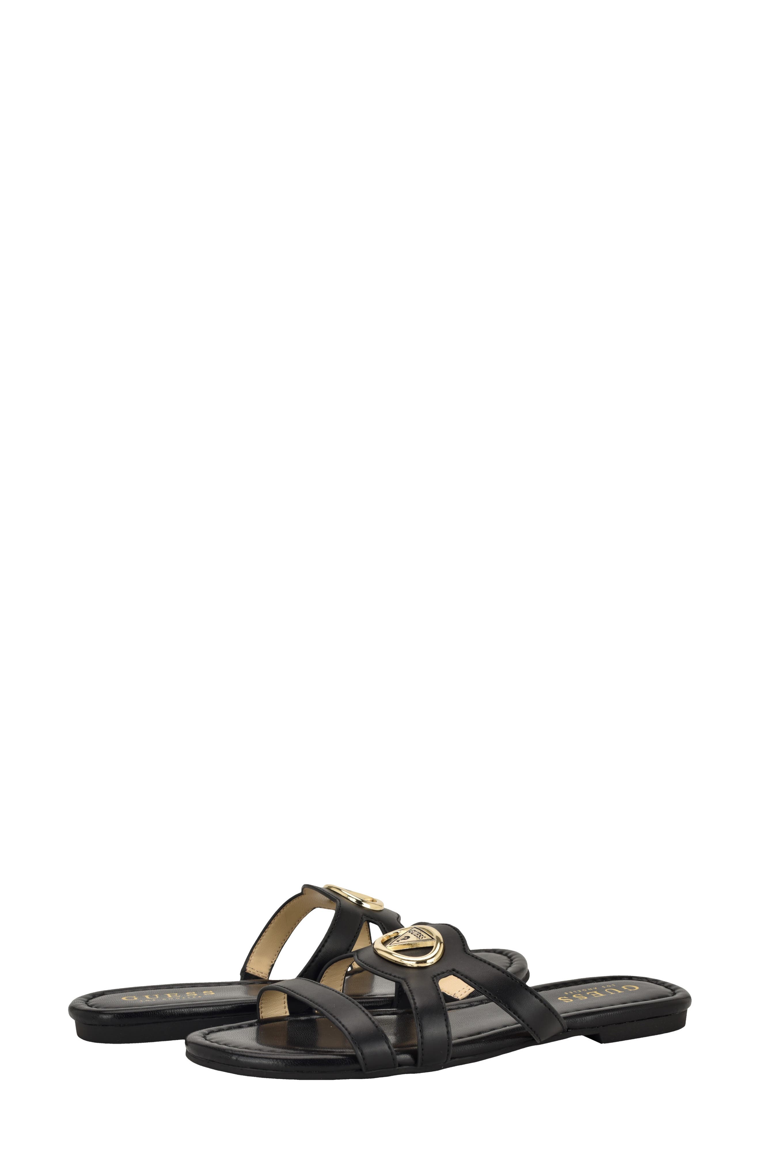 Layora Slide Sandal, Alternate, color, BLACK