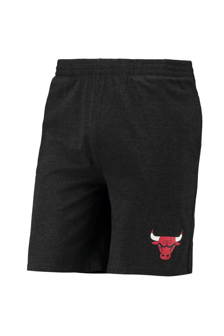 Men's Concepts Sport Black/Red Chicago Bulls T-Shirt & Shorts Sleep Set, Alternate, color, Black