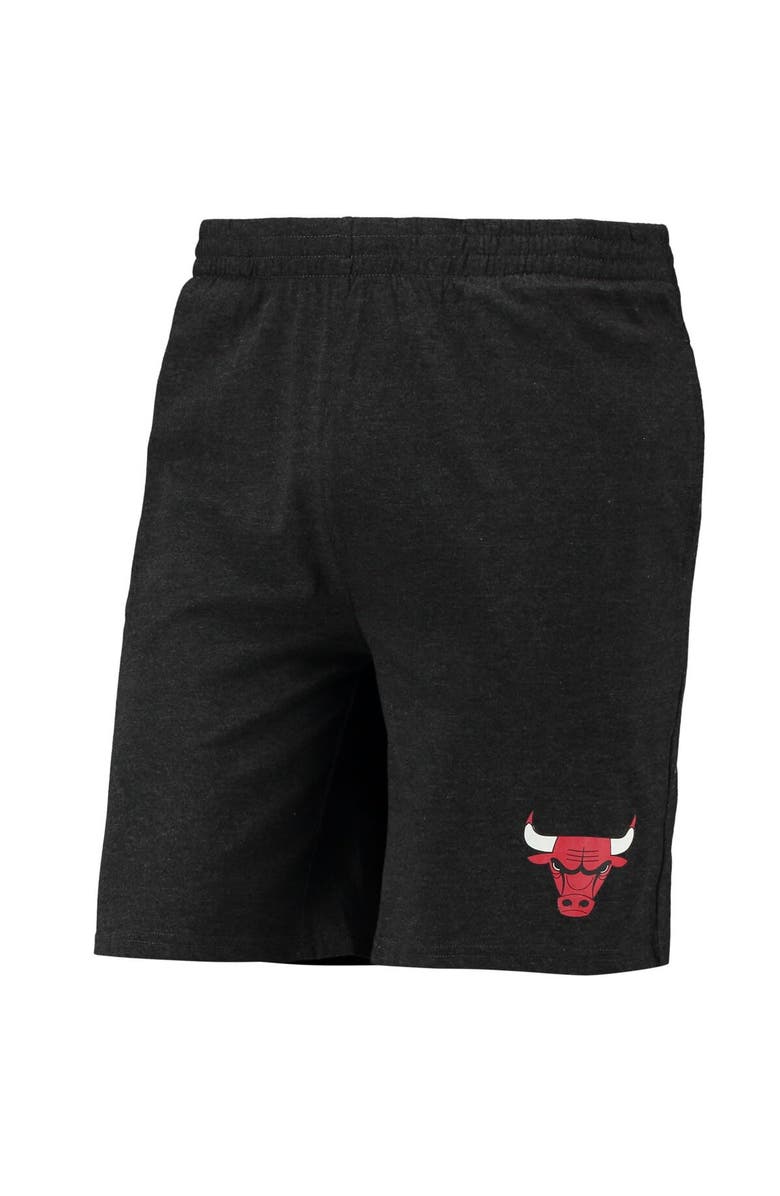 CONCEPTS SPORT Men's Concepts Sport Black/Red Chicago Bulls T-Shirt & Shorts Sleep Set, Alternate, color, Black