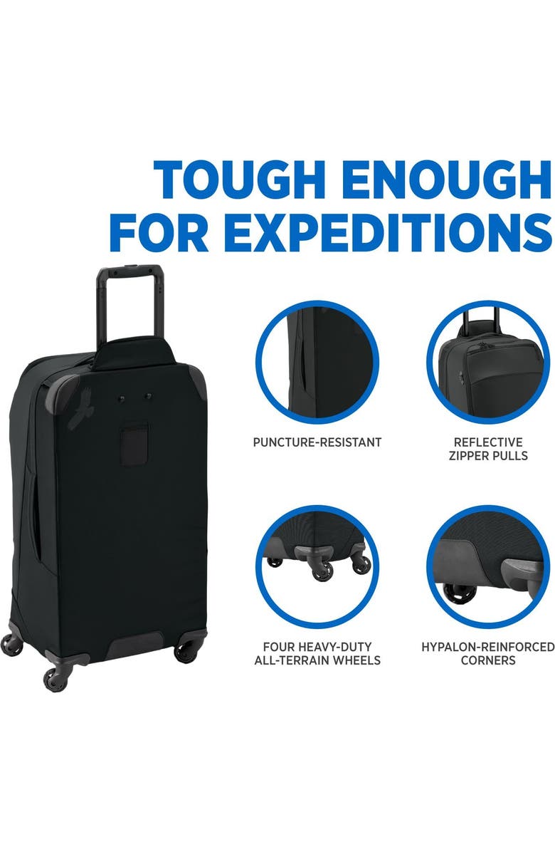 EAGLE CREEK Tarmac XE 4 Wheeled Medium 24 Inch Luggage, Alternate, color, Black