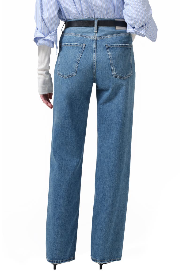 Annina Organic Cotton Straight Leg Jeans, Alternate, color, STARSIGN